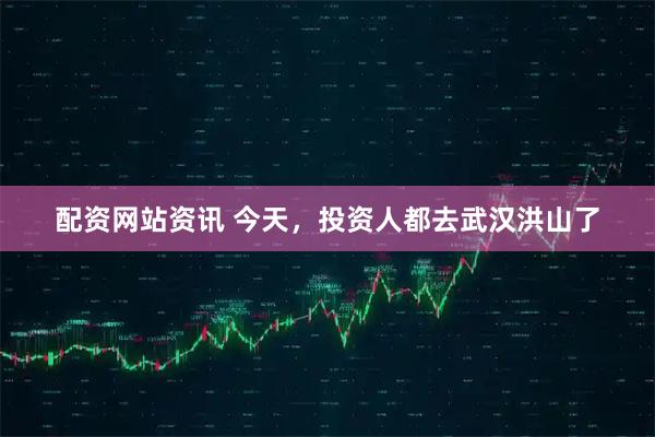 配资网站资讯 今天，投资人都去武汉洪山了